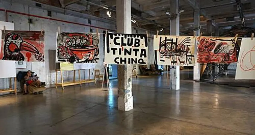 El Club de la Tinta china: sesiones de dibujo colectivo